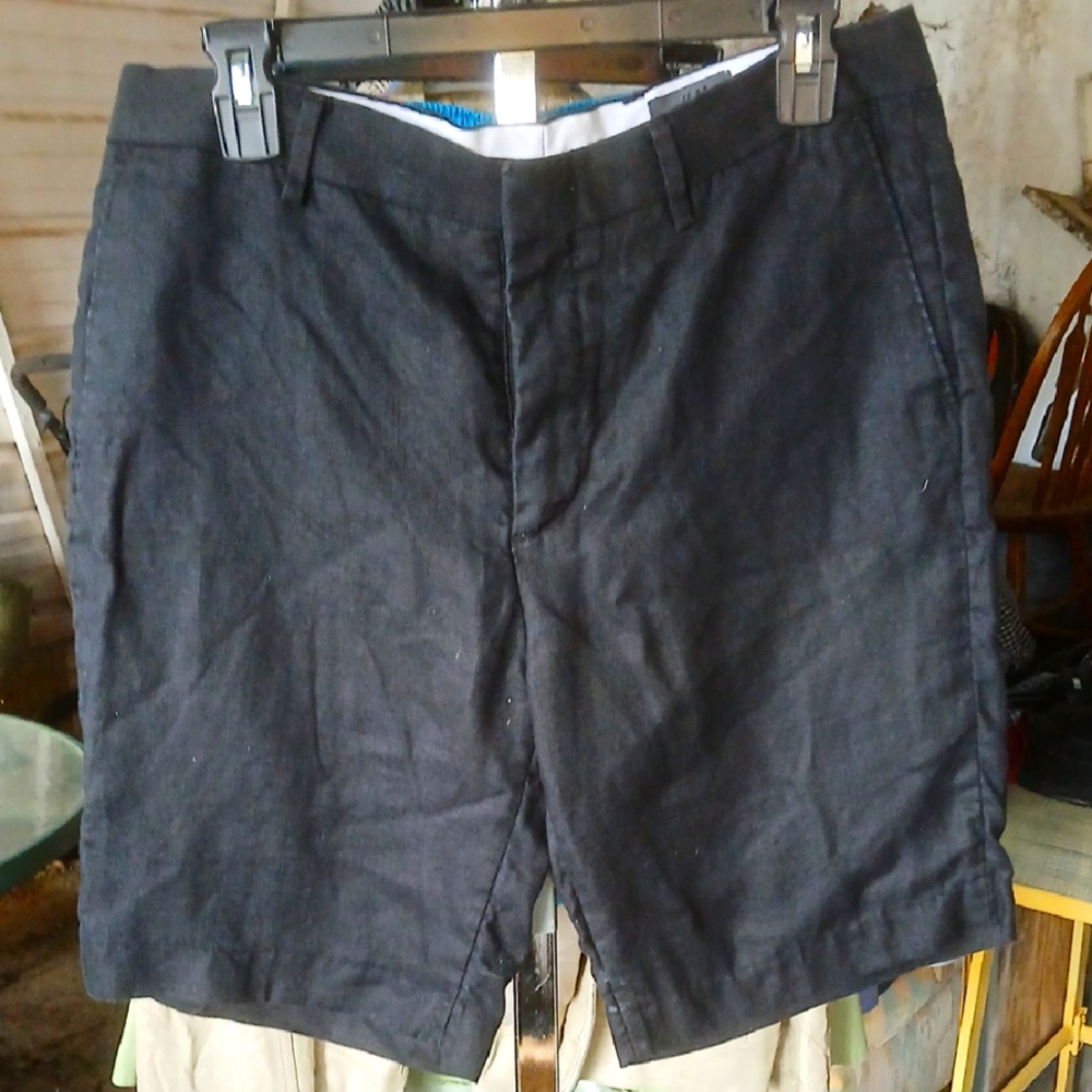 Men's Black Dress  Shorts